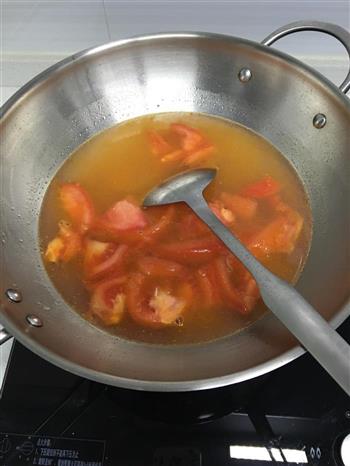 番茄青菜肉丝烂糊面的做法图解8