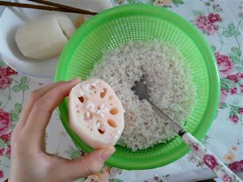 糯米糖藕+银耳莲子百合红枣花瓶糖的做法步骤3