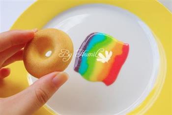 彩虹柠檬甜甜圈的做法步骤9