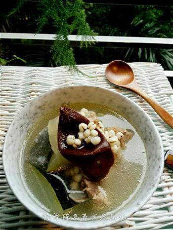 猪骨陈皮薏米冬瓜汤的做法图解5
