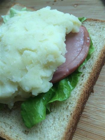 土豆泥三明治的做法步骤3