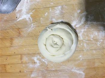 葱香花生酥饼的做法步骤8