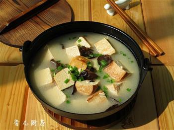 黑木耳炖冻豆腐的做法步骤8