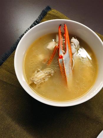螃蟹豆腐汤的做法图解5