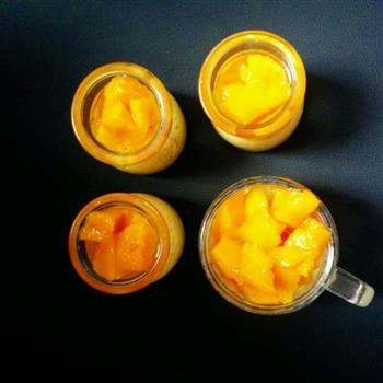 芒果鸡蛋牛奶布丁的做法步骤9