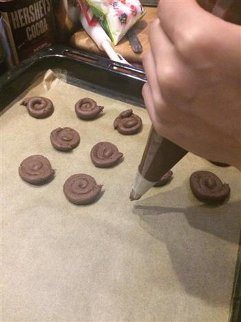 巧克力花生酱夹心饼干的做法图解7