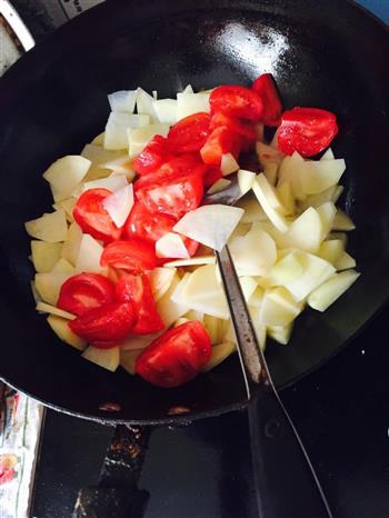 西红柿土豆片的做法图解6