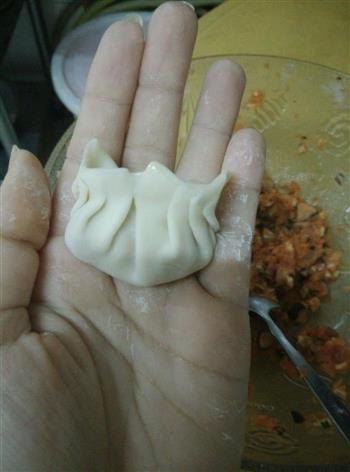 自制速冻胡萝卜香菇猪肉饺子的做法步骤5