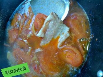 西红柿版水煮鱼片的做法图解4
