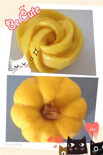 南瓜豆包-玫瑰花馒头的做法图解25