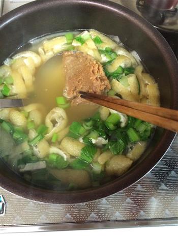 日本料理味增汤的做法步骤9
