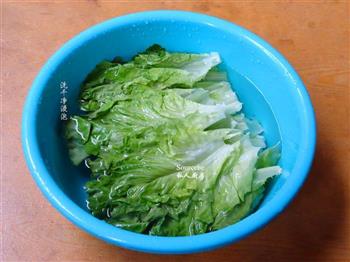 抗流感，酸蒜白勺生菜的做法步骤1
