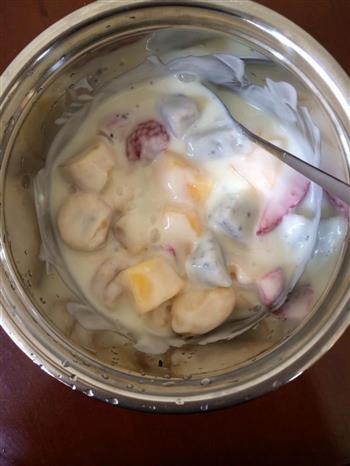 酸奶水果捞的做法步骤2