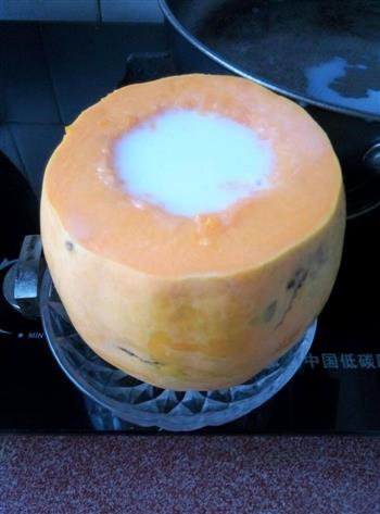 木瓜椰奶冻的做法步骤8
