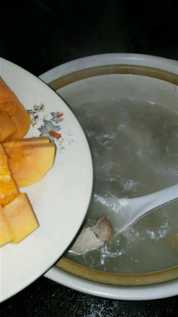 木瓜排骨汤的做法图解4