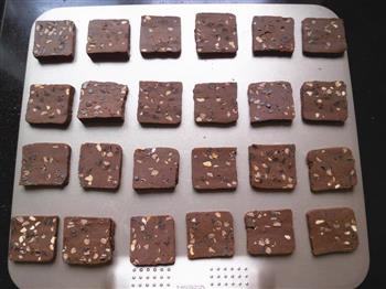 巧克力豆可可曲奇的做法图解6
