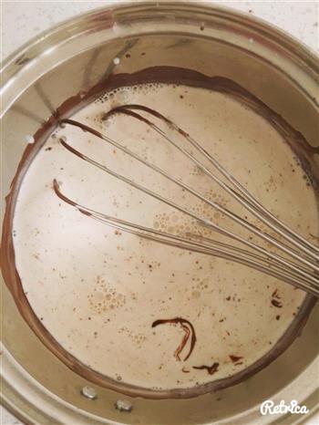 巧克力淋面蛋糕的做法步骤7