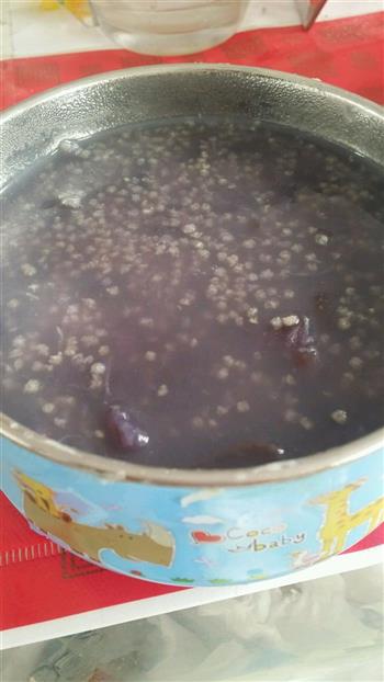 小米紫薯粥的做法步骤5