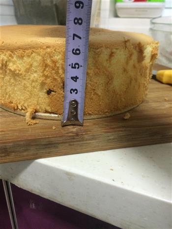 奶油水果蛋糕 八寸的做法步骤2
