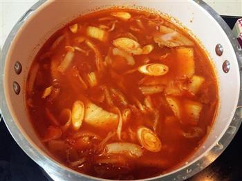 韩式辣白菜汤的做法图解5