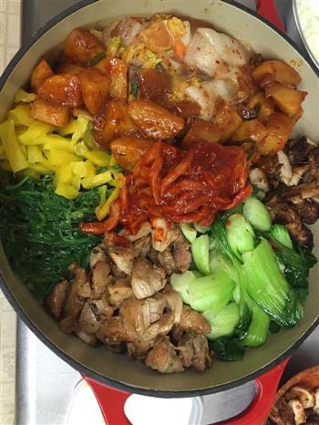 韩国石锅饭的做法步骤6