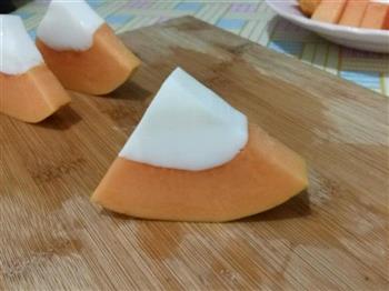 木瓜椰奶冻的做法步骤7