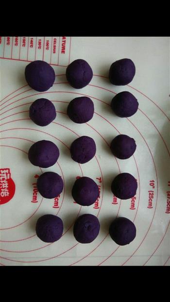紫薯酥 、抹茶酥 、蛋黄酥的做法步骤2