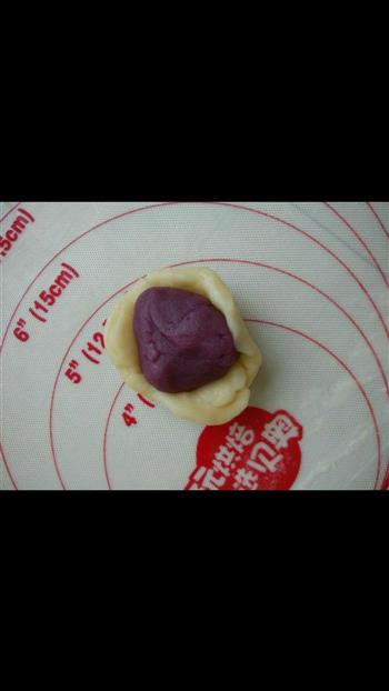 紫薯酥 、抹茶酥 、蛋黄酥的做法步骤5