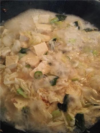 白菜炖冻豆腐的做法图解6