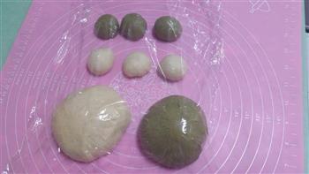 乌龟豆沙面包的做法步骤6