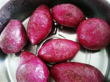 芝士焗紫薯泥的做法步骤1