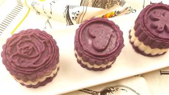 紫薯山药糕的做法步骤6
