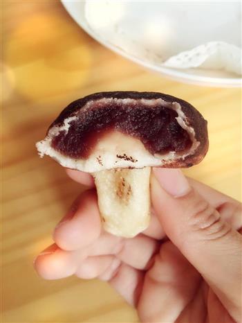 蘑菇豆沙包的做法图解8