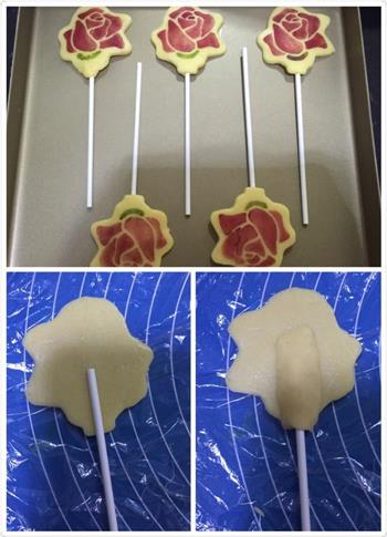 棒棒糖印花饼干的做法步骤8