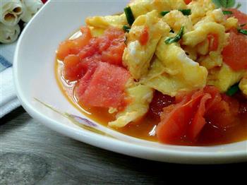 多汁西红柿炒鸡蛋的做法步骤9
