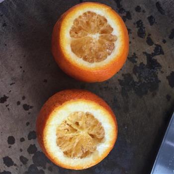 止咳良药-盐蒸橙子的做法图解1