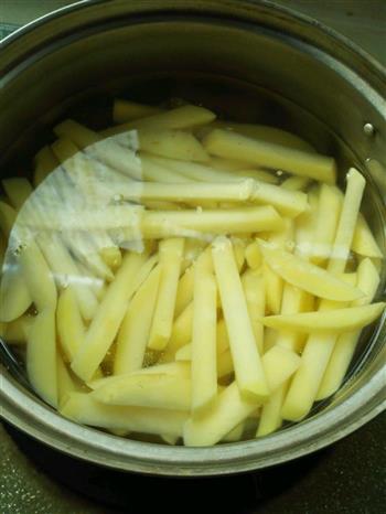 家庭自制炸薯条的做法步骤2