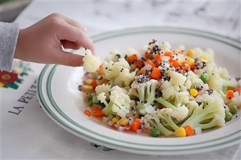 西式沙拉-三色黎麦花菜沙拉的做法图解20