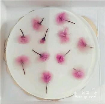 樱花慕斯蛋糕的做法图解11
