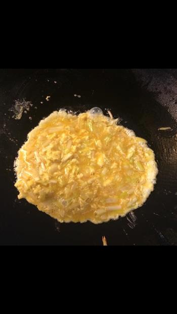 韭黄炒蛋的做法步骤6