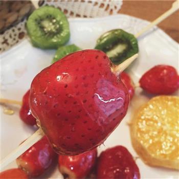 冰糖葫芦草莓串-清甜可口的做法步骤6