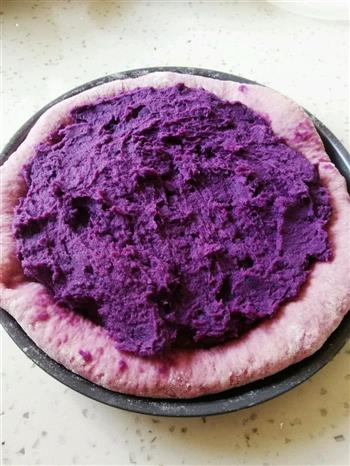 紫薯披萨的做法图解3