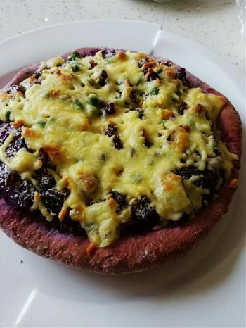 紫薯披萨的做法图解6