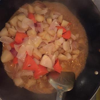 咖喱土豆胡萝卜炖鸡的做法图解15