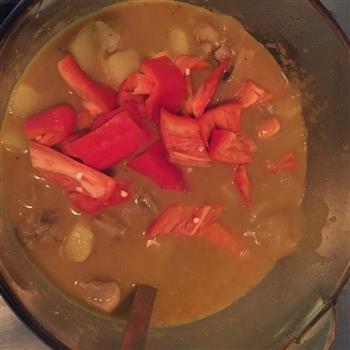 咖喱土豆胡萝卜炖鸡的做法步骤18