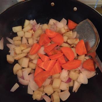 咖喱土豆胡萝卜炖鸡的做法步骤9