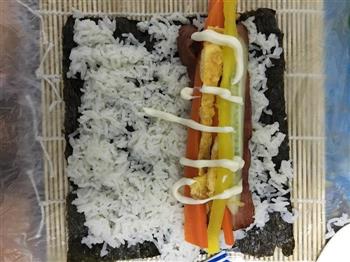 培根寿司的做法图解4
