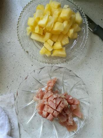 菠萝饭的做法图解3