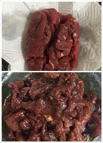 杭椒炒牛肉的做法步骤1
