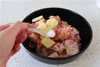 咖喱鸡腿饭-狗宝宝饭团的做法步骤5